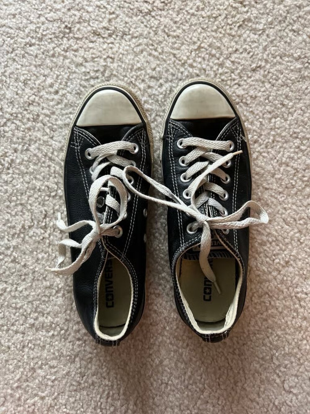 Vintage Leather Low-tops